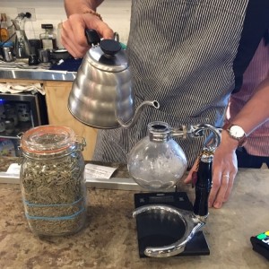 Infusion de hierba de limon
