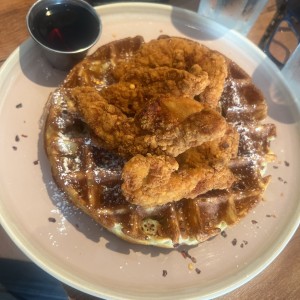 Chicken and Waffles