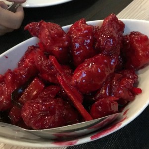 pollo agridulce