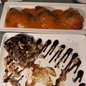 Pimientos del Piquillo y Tosta De Solomillo