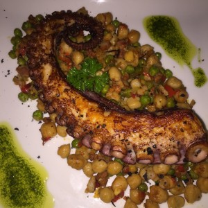 pulpo grillado