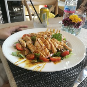 Ensalada con pollo