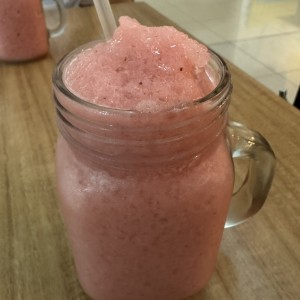 Jugo de fresa