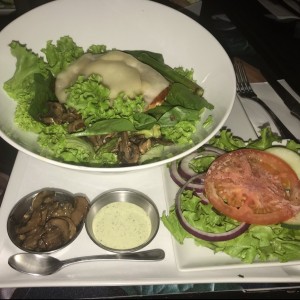 hamburguesa al gusto de salmon