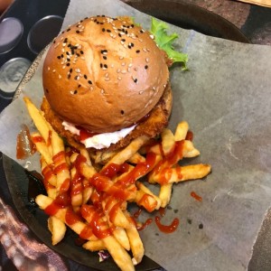 Chicken burger