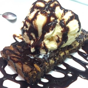 Postres - Brownie de nutella