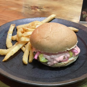 Hamburguesa La Barbie 