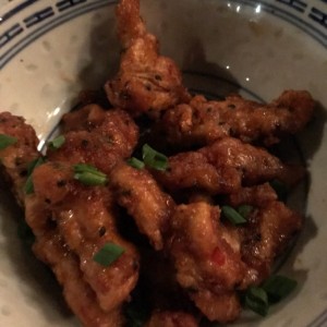 pollo de entrada