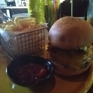 Amano Bourbon Burger