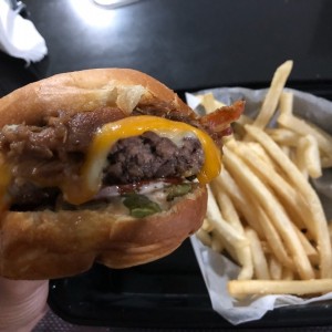 Amano bourbon burger
