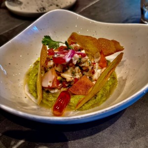 Ceviche de corvina
