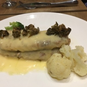 corvina con salsa de limon