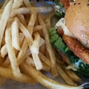Hamburguesa de pollo