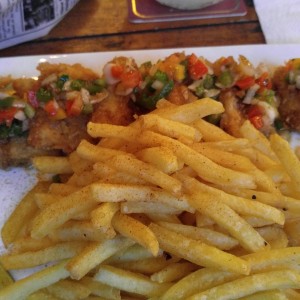 pescado en salsa de cerveza
