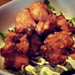 Entradas calientes - Tori no karaage