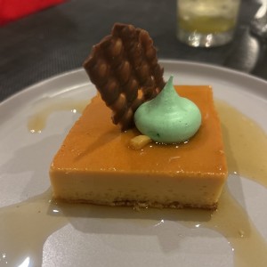 Flan de la casa