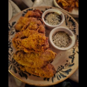 alitas de pollo miel y ron