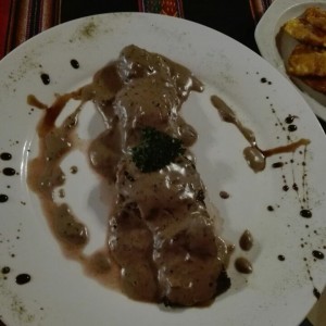 Filete en salsa verde
