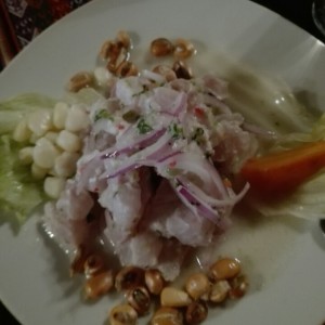 Ceviche de corvina
