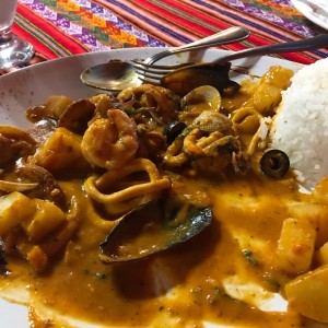 picante de mariscos