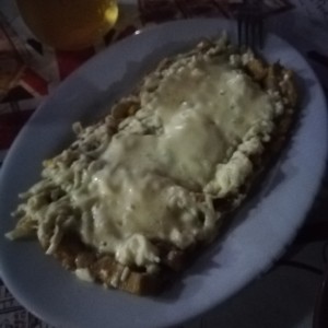 platano con queso