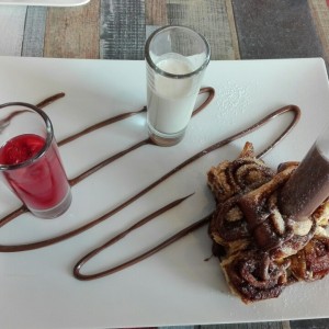 Mini rollos de canela