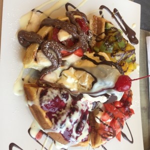 pizza wafle