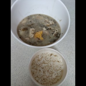 Sancocho con arroz