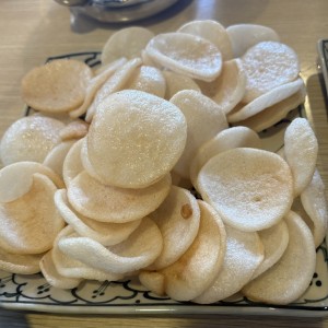 Rollitos - Galletas de Camarones