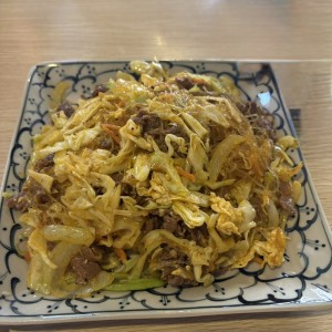 Ensalada de Fideos transparentes con Camarones