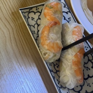 Rollitos Frescos de Camarones
