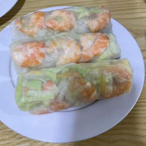 Cuon tom (Rollos de camaron)