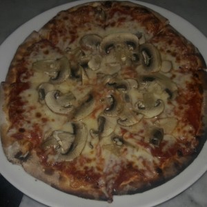 Pizza de hongos