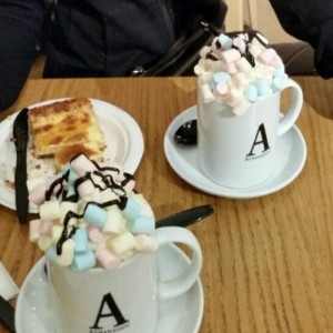chocolate con malvas