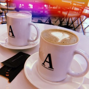 mocaccino y matcha