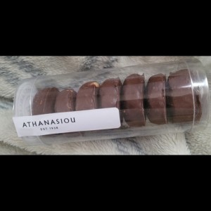 Galleta con chocolate