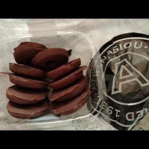 Galleta con dark chocolate