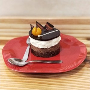 mousse de chocolate