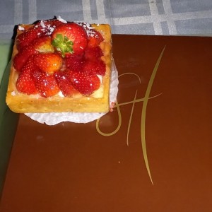 Tartaleta de fresa