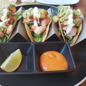Tacos de Cobia estilo Jerk