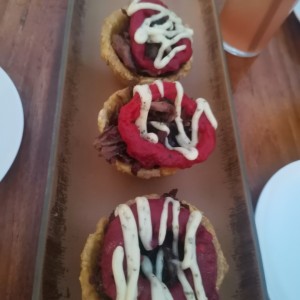 Patacones rellenos