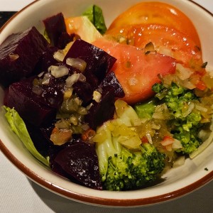 ensalada de la barra
