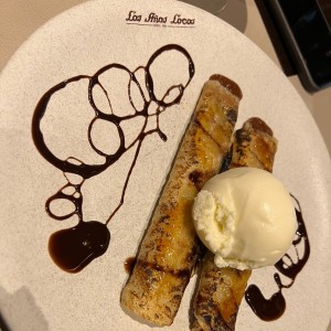 Crepas postre