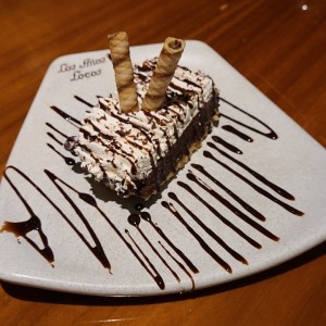 pie de chocolate