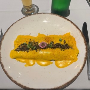 Menú Vegetariano - Canelones vegetarianos