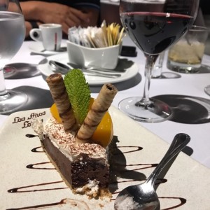 Pie de chocolate