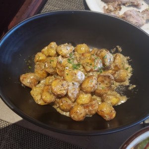 papas con trufas