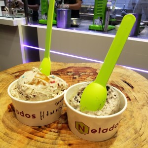 Helados de Malvas, M&M y Helado de Oreo y Leche Condesada 