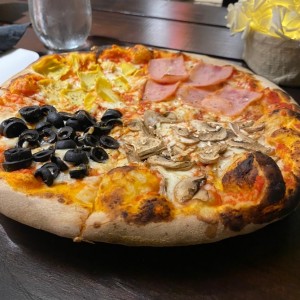 Pizza 4 estaciones 