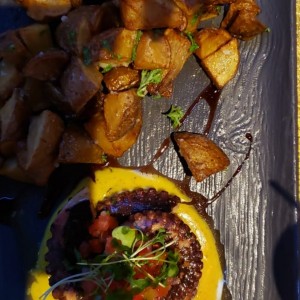 pulpo al grill